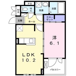 ミュルザンヌの物件間取画像